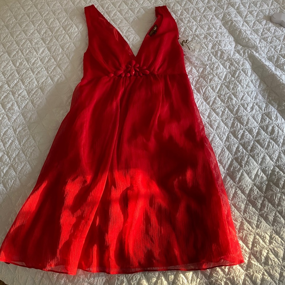 Red cocktail dress 💃🏻
